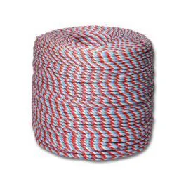 Шнур полипропиленовый комб. 16-прядн.с ПА серд. d. 4 мм цветной