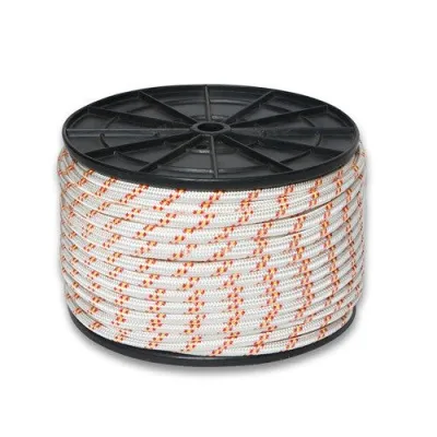 Шнур полипропиленовый ПП 16-прядн.d. 9,5 мм с серд. цветной на кат. 200 мм